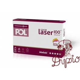 KSERO PAPIER POLEFFECT A4 100G POLCOLORLASER 250 ark w OP  10 op w kart SATYNOWANY