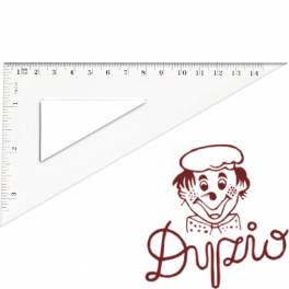 Ekierka prostokątna 14,5mm BL004-B TETIS